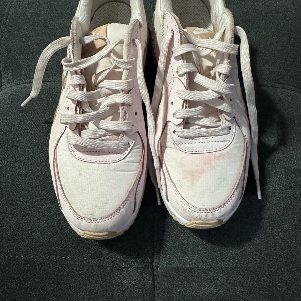 Nike Women's Air Max Sneakers - Pink and Tan - Picture 2 of 3